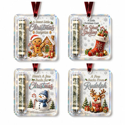 Christmas Cash Gift Ornament