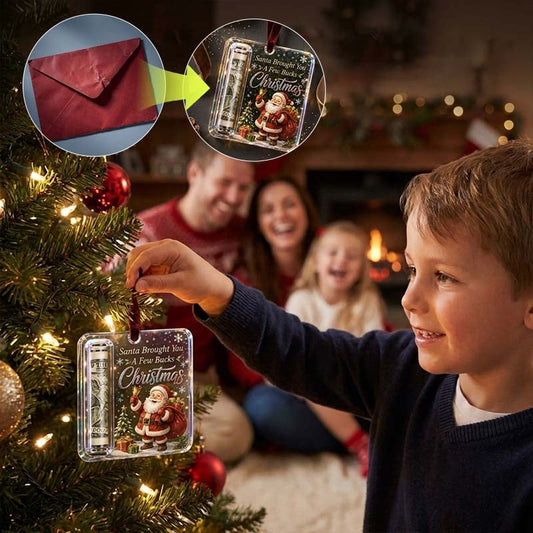 Christmas Cash Gift Ornament