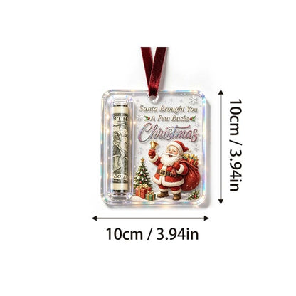 Christmas Cash Gift Ornament