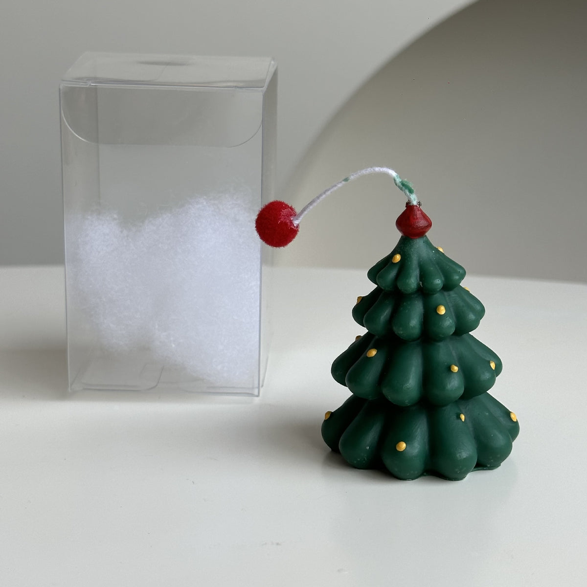 ins Christmas Candle mini Hand-painted Christmas Tree Candle Bear Candle Christmas Souvenir Christmas Small Gift